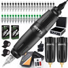 Rayyl Professional Machine Kit - Celex Rotary Machine 2Pcs Tattoo Power 40Pcs Needles For Beginners & Experienced Artist