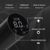 Atomus Cordless Tattoo Pen Machine Kit, 1600Mah Rechargeable Pen Style Tattoo Cartridge Machine With Digital Oled Display 10Pcs Tattoo Cartridge Needles 10Pcs Large Pen Bag