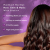 Nutravita Biotin Hair Growth Supplement 10,000Mcg - Scientifically Proven To Maintain Normal Hair Skin & Nails - 180 High Strength Vegan Tablets With Zinc & Selenium - Biotin Vitamins For Women & Men