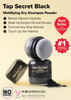I Dew Care Dry Shampoo Powder - Tap Secret Black, 0.24 Oz. + Wash Off Face Mask Set - Mini Scoops (3 Flavors) Bundle