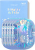I Dew Care Hydrogel Eye Patch - Starlit Kitten, 5 Ea + Face Wash Headband - White Cat, 1 Count Bundle