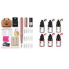 Permanent Eyebrow Makeup Tattoo Machine Kit With 15 Pcs Cartridge Needles And 6Color Tattoo Inks Set For Practice 5Ml/Bottle Tattoo Ink Pigment Kit For 3D Makeup Beauty Skin Body Art