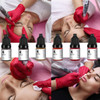 Permanent Eyebrow Makeup Tattoo Machine Kit With 15 Pcs Cartridge Needles And 6Color Tattoo Inks Set For Practice 5Ml/Bottle Tattoo Ink Pigment Kit For 3D Makeup Beauty Skin Body Art