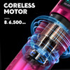 50Pcs Tattoo Needles With 7Adjustable Strokes Wireless Tattoo Gun Wireless Tattoo Machine 1,800 Mah Capacity Wireless Power Supply, Coreless Motor, Digital Led Display Tattoo Pen