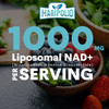 Liposomal Nad+ Supplement 1000 Mg | Highest Nad Pontecy | Max Absorption | Pure Nad Supplement | Energy And Dna Repair, Aging Defense, Brain Function | 60 Softgels