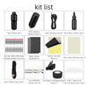 Tattoo Kit Tattoo Gun Wireless Rotary Tattoo Machine With Tattoo Power Supply Complete 20Pcs Cartridge Needles 10 Colors Inks Set For Beginners Tattoo Artists