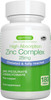 High Absorption Zinc Picolinate & Bisglycinate 25Mg With Copper, 6 Month Supply 180 Tablets, Clean Label Supplement For Immune, Skin And Cellular Health, Chelated Forms, Vegan, One-A-Day, By Igennus