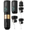 Ambition Vibe Wireless Tattoo Gun Kit - Tattoo Machine With Extra 3 Brushless Motors & Stroke Cams 2400Mah Rotary Cartridge Battery Pen Touch Buttons Led Digital Display For Tattoo Artists Ambition Vibe Wireless Tattoo Gun Kit - Tattoo Machine With Extra 3 Brushless Motors & Stroke Cams 2400Mah Rotary Cartridge Battery Pen Touch Buttons Led Digital Display For Tattoo Artists