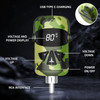 Ez Tattoo Power Supply - 1100Mah Wireless Tattoo Battery Rca Connector Pack With Led Digital Display (Portex G3 Camo)