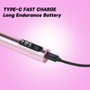 Tattoo Pen Machine Rotary Tattoo Gun Lightweight Digital Display Slim Frame With Two Replacement Batteries For Women Artist