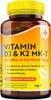 Vitamin D3 4000 Iu & Vitamin K2 100Ug Mk7 (K2Vital®) - Clinically Proven Ingredients – Max Strength - 120Capsules – Supports Normal Immune System – Cholecalciferol & Menaquinone-7 – Made In The Uk