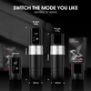 Tattoo Kit - Xnet Torch Wireless Tattoo Machine Kit Professional Complete Rotary Tattoo Pen With Extra 1950Mah Power 80Pcs X-Ray Mixed Tattoo Cartridge Needles Bandage With Big Case For Tattoo Artists