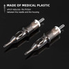 Xnet® U-Rex Cartridges #12 Standard 3Rs Disposable Tattoo Needles 3 Round Shader Medium Taper Taper 1203Rs 20Pcs Supply For Rotary Tattoo Pen Machine Gun