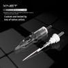 Xnet® U-Rex Cartridges #12 Standard 3Rs Disposable Tattoo Needles 3 Round Shader Medium Taper Taper 1203Rs 20Pcs Supply For Rotary Tattoo Pen Machine Gun