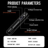 Ambition Soldier Rotary Battery Pen Tattoo Cartridge Machine With Trex #10 Bugpin 9Rl Disposable Tattoo Cartridge Needles
