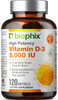 Vitamin D3 5000 Iu Softgels 120 Count (125Mcg) - Vitamin D-3 High-Potency In Extra Virgin Olive Oil Non-Gmo Soy For Men And Women - Vit 3D Supplement Supports Strong Bones & Immune Health