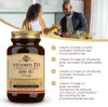 Solgar Vitamin D3 (Cholecalciferol) 600 IU (15 µg) Vegetable Capsules - Pack of 120