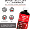 Globulo Rojo Iron Supplement - Liquid Dietary Supplement With High Potency Iron & B Vitamins (Vegan), 16 Fl Oz (473 Ml)