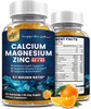 (2 Pack) Calcium Magnesium Zinc Gummies With Vitamin D3, K2, B12 & B6 For Adults, Sugar Magnesium Glycinate With Potassium Sea Moss Supplement, Calcium Citrate For Bone Mood & Sleep Support