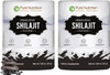Pure Nutrition Pure Himalayan Shilajit Resin For Men & Women. Natural Shilajit Resin  85+ Trace Minerals And 75%+ Fulvic Acid For Energy, Stamina And Strength  75 Servings - 30 Grams (Pack Of 2)