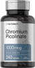 Horbaach Chromium Picolinate 1000Mcg  240 Tablets  Vegetarian Formula  Non-Gmo, Gluten Supplement Horbaach Chromium Picolinate 1000Mcg  240 Tablets  Vegetarian Formula  Non-Gmo, Gluten Supplement