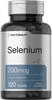 HorbAach Selenium 200Mcg Supplement  120 Tablets  Non-Gmo And Gluten Free HorbAach Selenium 200Mcg Supplement  120 Tablets  Non-Gmo And Gluten Free
