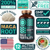 Fertility Supplements For Men Prenatal Vitamin - Maca Root, Ashwagandha, L Arginine, Zinc, Plus Naturals Conception Men Fertility Vitamins And Male Fertility Support Supplements - 120Caps For 2 Months