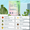 Future Kind Carrageenan-Foundations Multivitamin: Vegan Multivitamins For Women & Men- Plant Based Multivitamin, Omega-3, B12, D3, Zinc, Iodine, Magnesium, K2 & Selenium- Compostable Bag