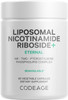 Codeage Liposomal Nicotinamide Riboside+ Supplement - 500 Mg Nicotinamide Riboside - Betaine Anhydrous, Trans-Pterostilbene - 2-Month Supply Nr Supplement - Liposomal Delivery - Non-Gmo - 60 Capsules