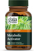 Gaia Herbs Metabolic Activator - Natural Energy Supplement For Metabolism Support - Made With Panax Notoginseng & Astragalus Extract - From Dairy, Soy & Gluten - 60 Capsules (60 Servings)