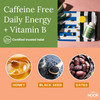 Noor Vitamins Energy+ Multivitamin Halal Vitamin For Energy Production & Immunity, 26 Vitamins & Minerals, Black Seed, Dates, Honey, For Men & Women. Gelatin Free, 2 Month Supply