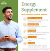 Noor Vitamins Energy+ Multivitamin Halal Vitamin For Energy Production & Immunity, 26 Vitamins & Minerals, Black Seed, Dates, Honey, For Men & Women. Gelatin Free, 2 Month Supply
