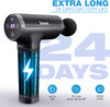 Turonic Gm5 Handheld Massage Gun - Deep Tissue Percussion Massager For Muscle Relaxation, 20 Speeds, 7 Heads, Easy-To-Use, Quiet And Powerful For Athletes Personal Use, Shoulder, Leg, Foot, Back, Body