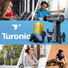 Turonic Gm5 Handheld Massage Gun - Deep Tissue Percussion Massager For Muscle Relaxation, 20 Speeds, 7 Heads, Easy-To-Use, Quiet And Powerful For Athletes Personal Use, Shoulder, Leg, Foot, Back, Body