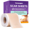 Silicone Scar Sheets,(1.6" X 60" Roll-1.5M) Silicone Scar Tape For Surgical Scars,Silicone Scar Removal Strips For Surgical,C-Section,Tummy Tuck,Keloid Scars Keloid Bump Removal