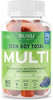 Suku Vitamins Teen Boy Multivitamin – Sugar Vegetarian Gummy Supplement For Teen Boys 19 Essential Nutrients Strengthens Bones Muscles Enhances Energy Health – Blueberry Grape Flavor (60 Count)