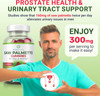 Vegan Saw Palmetto For Women & Men - Potent Saw Palmetto Extract, Prostate Supplements For Men, Dht Blocker For Womens Hair Growth, Hormonal Balance Gummies, Pcos Hair Loss, Dht Blocker, Gluten-Free