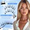 Magnetic Eyelashes Natural Look Cat Eye Wispy Magnetic Lashes With Applicator Reusable Magnetic Eyelashes Without Eyeliner No Glue Needed Magnetic Lashes 2 Styles Mix Clear Band Eyelashes By Jimire