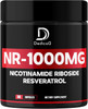 Premium Nad Nicotinamide Riboside 1000Mg And Trans Resveratrol 200Mg - Nr For Men & Women -Aging Health, Cellular Support, Restoration, Vitality - 80 Capsules