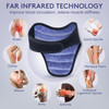 Utk Heated Wrap For Neck, Far Infrared Electric Weighted Neck Tourmaline Beads Filling Fast Heating Pad,Auto Shut-Off