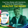 Thyroid Supplement - Advanced Thyroid Support With Iodine Supplement For Thyroid Health, Energy, Metabolism & Immune Support - Contains Vitamin B12, Ashwagandha, Selenium & Zinc - 60 Capsules