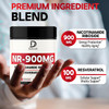 Nad Nicotinamide Riboside Resveratrol 900Mg Plus Resveratrol 100Mg - Cellular Production & Restoration, Aging Well, Overall Vitality - 80 Capsules