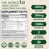 Plant Based Calcium Supplement 600Mg With Vitamin D3 K2, Zinc For Bone Strength, Sustainably Sourced Algae Calcium Magnesium 2:1 Ratio, Sugar Calcium Gummies 70+ Trace Minerals, Vegan, 60 Counts