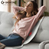 Gideon Shiatsu Back Shoulder And Neck Massager- Deep Tissue Kneading Therapeutic Chair Pad With Heat