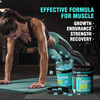 Creatine Monohydrate Gummies 5G For Men & Women - 120 Sugar Gummies With Magnesium Glycinate, L-Threonate, L-Taurine + Vitamin B12 For Muscle Support, Energy Boost, (Blueberry Flavor)