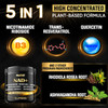 Nad+ Supplement With Nicotinamide Riboside 900Mg, Resveratrol, Quercetin, Turmeric, Rhodiola Rosea - Cellular Energy & Repair, Vitality, Healthy Aging - 60 Count