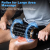 Rolling Percussive Massager, Roller Massager 5 Levels Of Intensity Adjustable, Neck Massager For Pain Relief Deep Tissue And Relax Muscles, Body Massager Is Suitable For Legs, Neck, Shoulders And Back