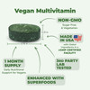 Vegan Multivitamins For Women & Men - Multivitamin & Multimineral Supplements For Energy, Focus And Overall Health. Daily Vegan Vitamins A, C, D, E & B12, Zinc, Calcium, Magnesium & More. 90 Tablets Vegan Multivitamins For Women & Men - Multivitamin & Multimineral Supplements For Energy, Focus And Overall Health. Daily Vegan Vitamins A, C, D, E & B12, Zinc, Calcium, Magnesium & More. 90 Tablets