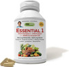 Andrew Lessman Essential-1 Multivitamin 3000 Iu Vitamin D3 60 Small Capsules – 100 Mcg Methyl B12. Coq10 Lutein Lycopene Zeaxanthin. High Potency. No Additives. Gentle Ultra-Mild. One Daily Capsule