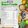 Super Greens Gummies, Greens Superfood Powder Alternative W/Spirulina, Chlorella, Prebiotic Fiber, Probiotic, Fruit Veggie, Daily Greens Vegetable For Digestive & Gut Health, Immunity, Focus, 120 Cts